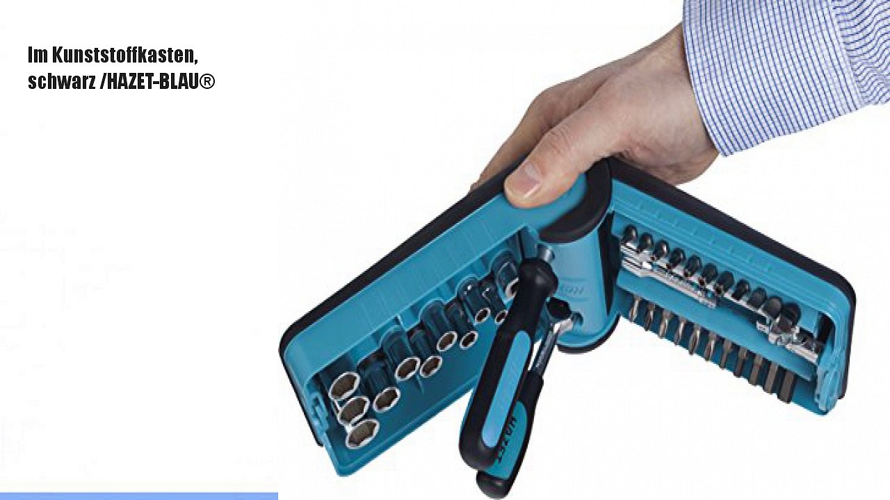 Hazet 856-1 Steckschlüssel Satz Smart Case 38tlg.