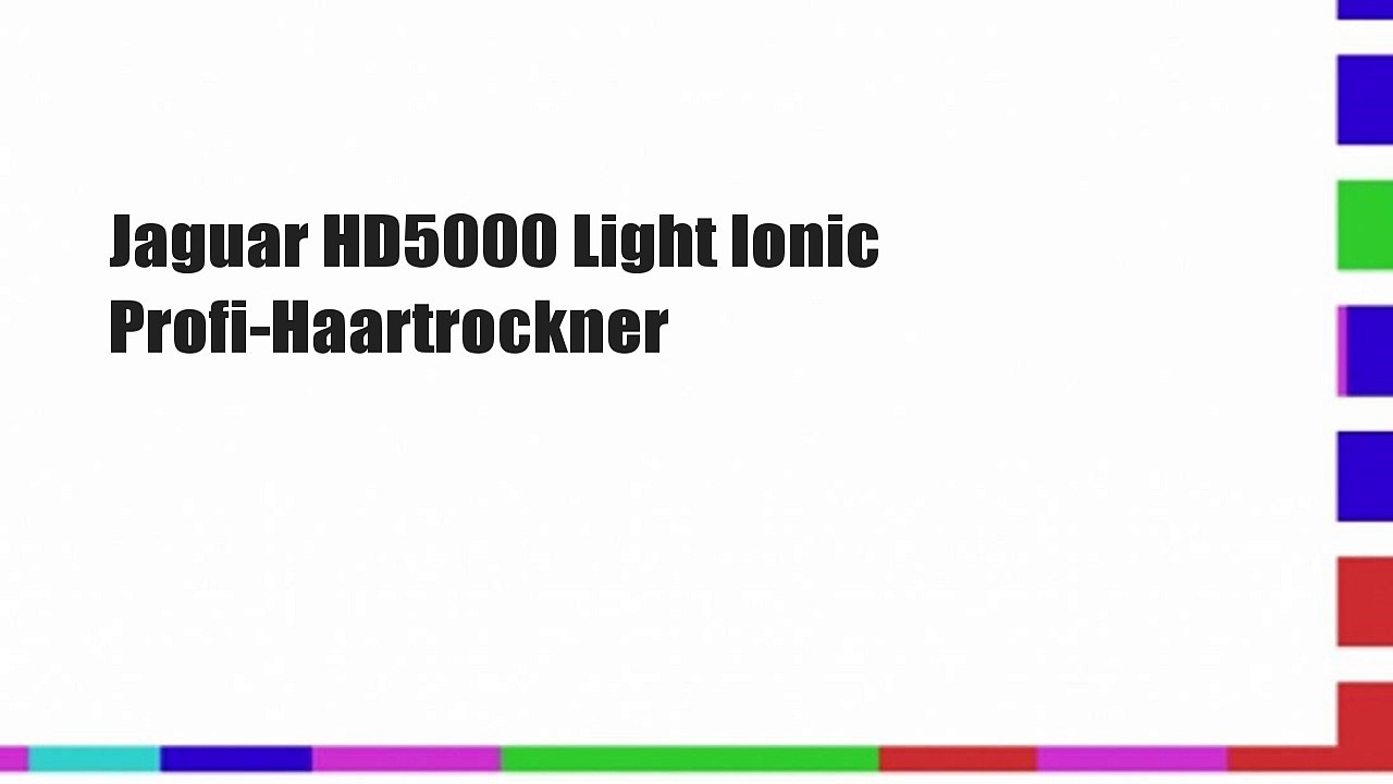 Jaguar HD5000 Light Ionic Profi-Haartrockner