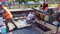 SNCF : colossal chantier à Nangis après l'accident