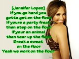 Jennifer Lopez - On The Floor (lyrics)