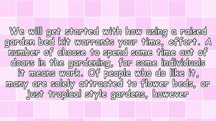 Why Go For A Kitset Raised Vegetable Garden Bed