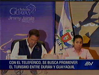 Prefectura del Guayas firmó convenio de estudios para ejecución de teleférico