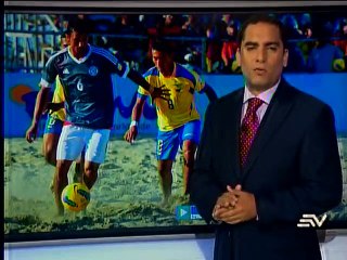 Goleada a Ecuador en sudamericano de fútbol playa