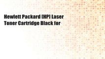 Hewlett Packard [HP] Laser Toner Cartridge Black for
