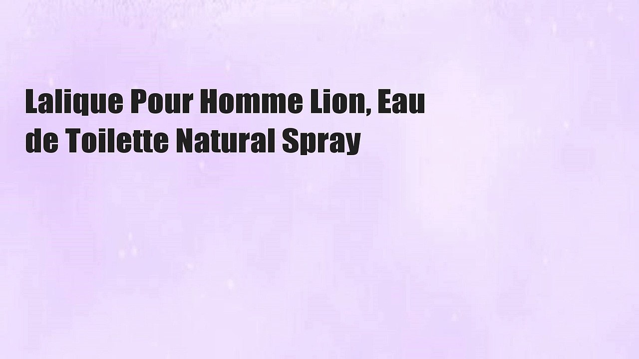 Lalique Pour Homme Lion, Eau de Toilette Natural Spray