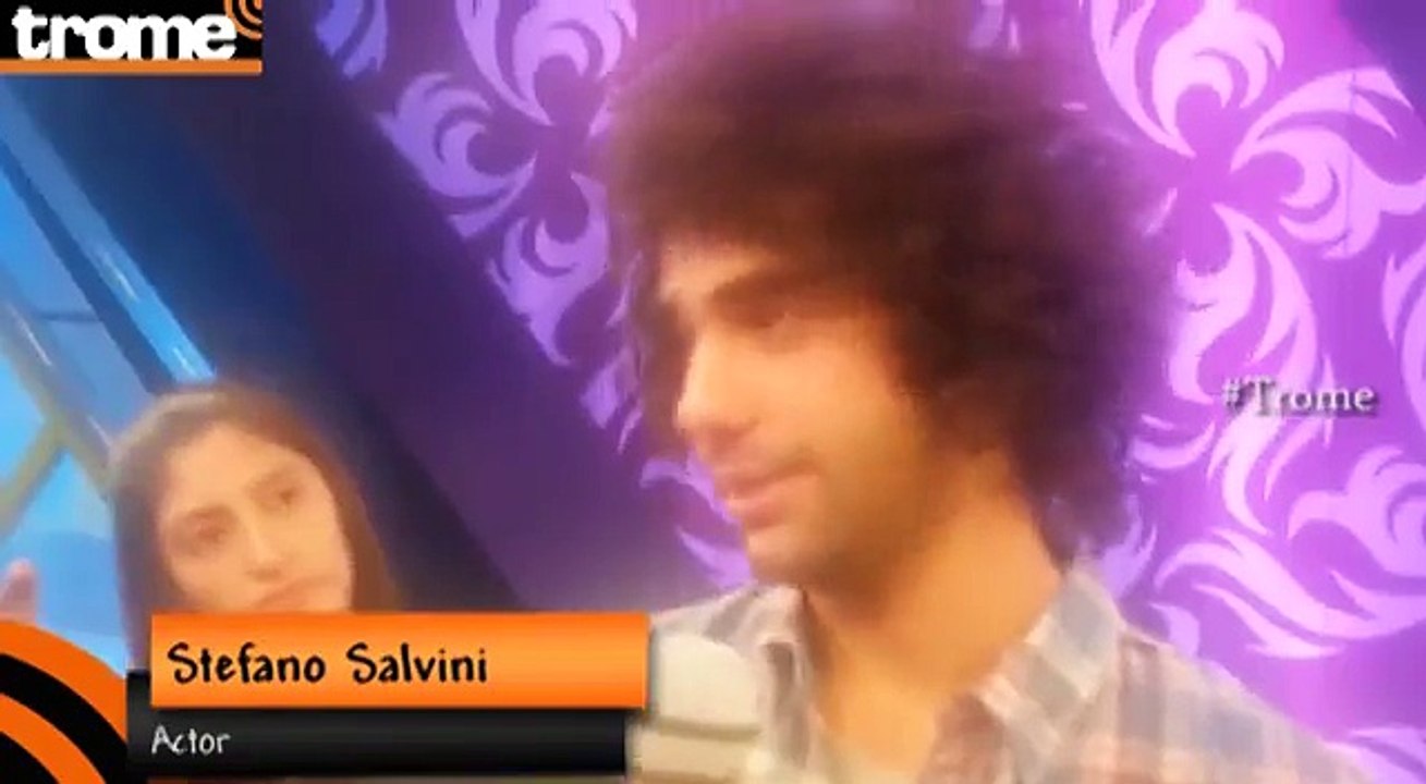 Stefano Salvini: "Mi personaje es el líder de los ‘Pulseras rojas’"