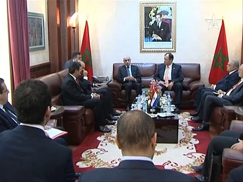 السيد راشيد الطالبي العلمي رئيس مجلس النواب يجري مباحثات مع السيد نائب رئيس جمهورية البراغواي