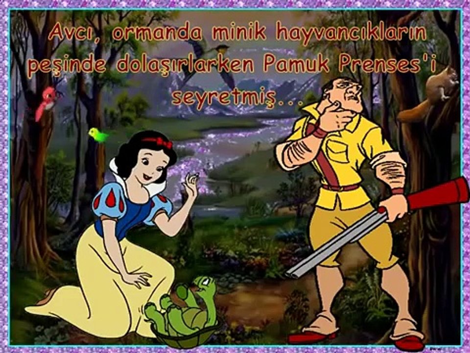 Çocuklara Masallar-9) Pamuk Prenses ve Yedi Cüceler (Yazılı ve Sesli)(360p_H.264-AAC)