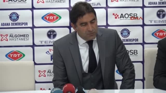 Adana Demirspor - Gaziantep Büyükşehir Belediyespor Maçının Ardından