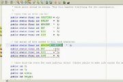 How games are made -a game programming video (netbeans, j2me, speeded up)