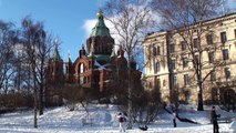 Winter Helsinki & Christmas Helsinki in Finland - tourism -  Helsingin joulu & talvi - Suomi
