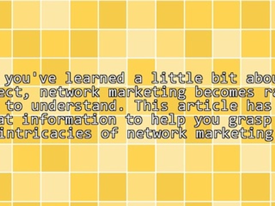 Network Marketing Tips That Can Help You Achieve Success!