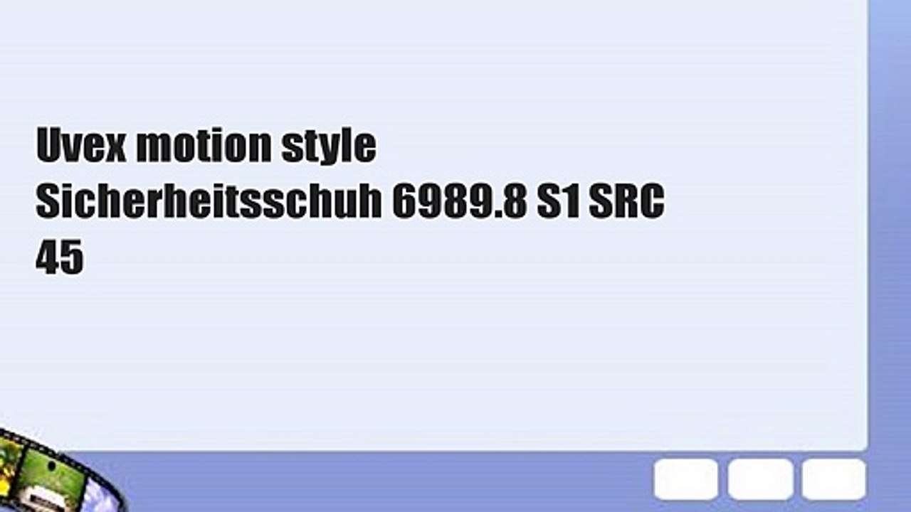 Uvex motion style Sicherheitsschuh 6989.8 S1 SRC 45