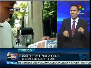 El "secuestro oficial" de Alondra Luna conmociona a México