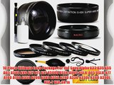 10 Piece Ultimate Lens Package For the Sony Alpha A33 A35 A55 A65 A580 A99 A37 A77 A37 A5000