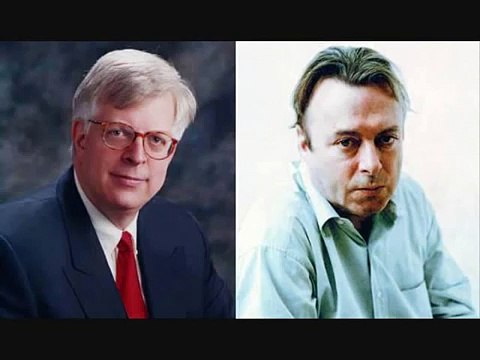Dennis Prager & Christopher Hitchens debate Religion (1 of 4)