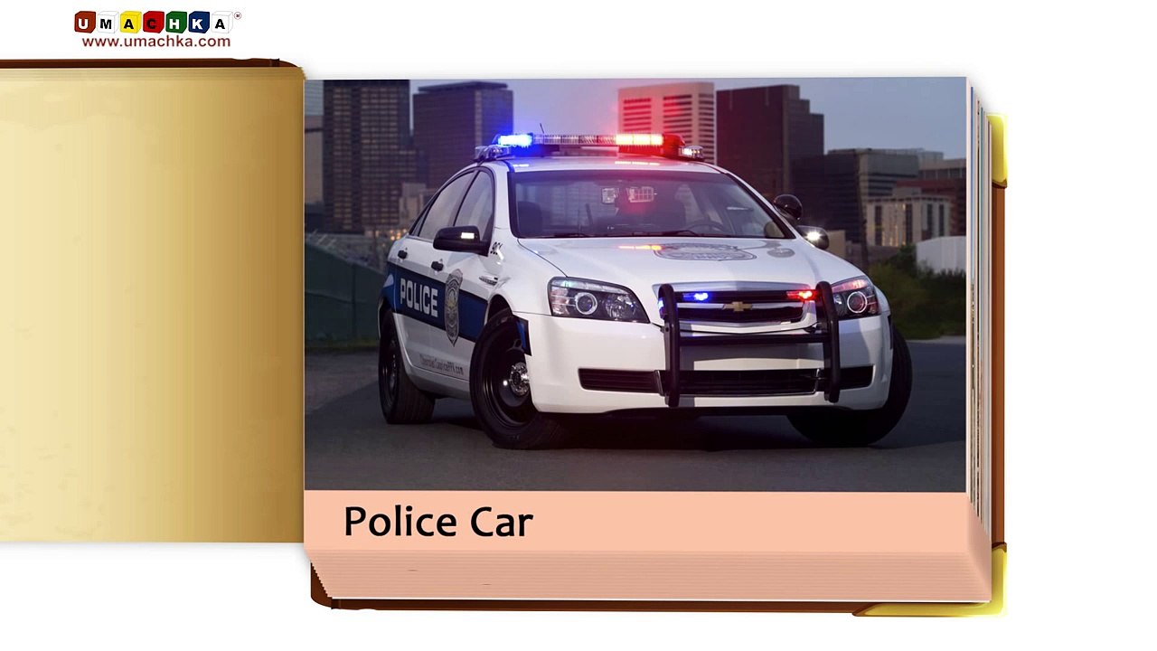 Flashcards for Kids - Infant Early Learning Educational Video: Transport and Machinery.