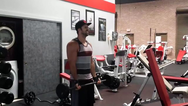 EXERCISE GYM TUTORIAL 21s Bicep Finisher Superset Bicep Workout