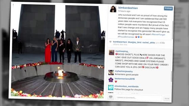 Kim Kardashian Recognizes Armenian Genocide 100 Years Later