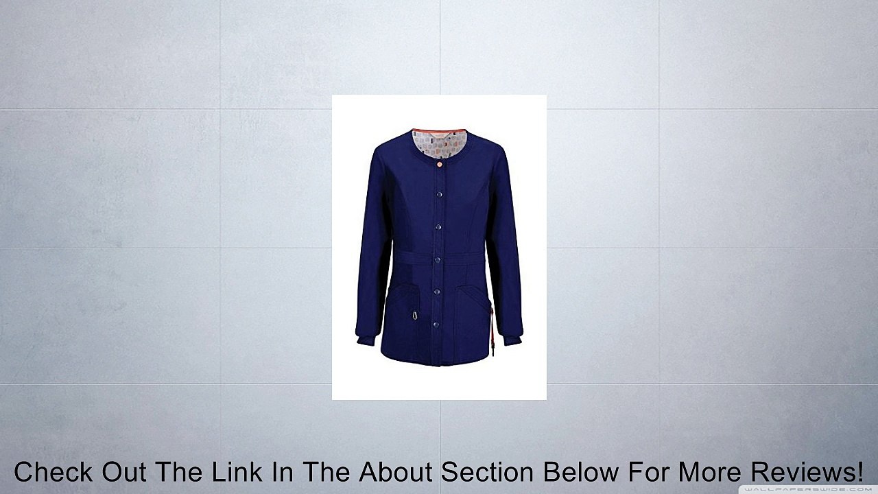 Code Happy Antimicrobial Snap Front Scrub Jacket Review