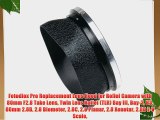 Fotodiox Pro Replacement Lens Hood for Rollei Camera with 80mm F2.8 Take Lens Twin Lens Rollei