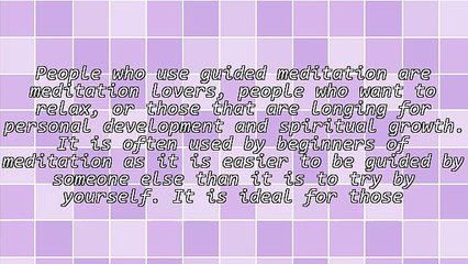 A Simple Guided Meditation For Relaxation