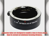 Opteka 25mm Auto Focus DG EX Macro Extension Tube for Canon EOS DSLR Camera