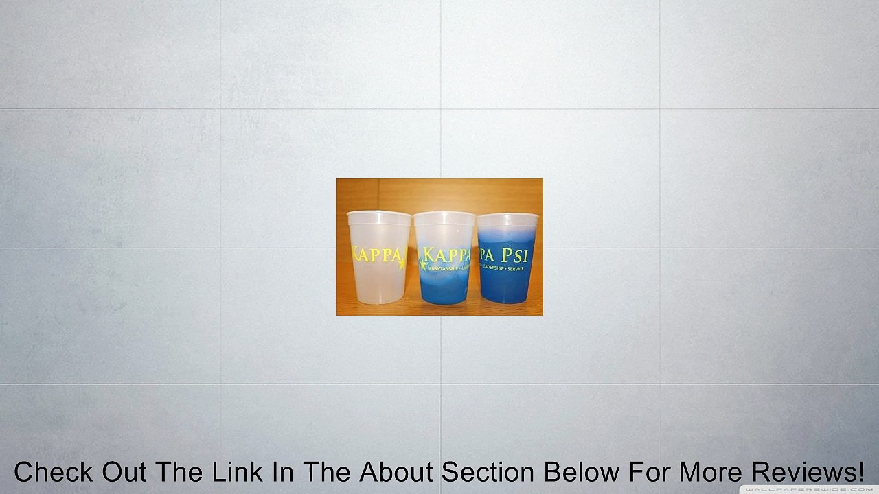 Kappa Kappa Psi Color Changing Cup 12 Pack Review
