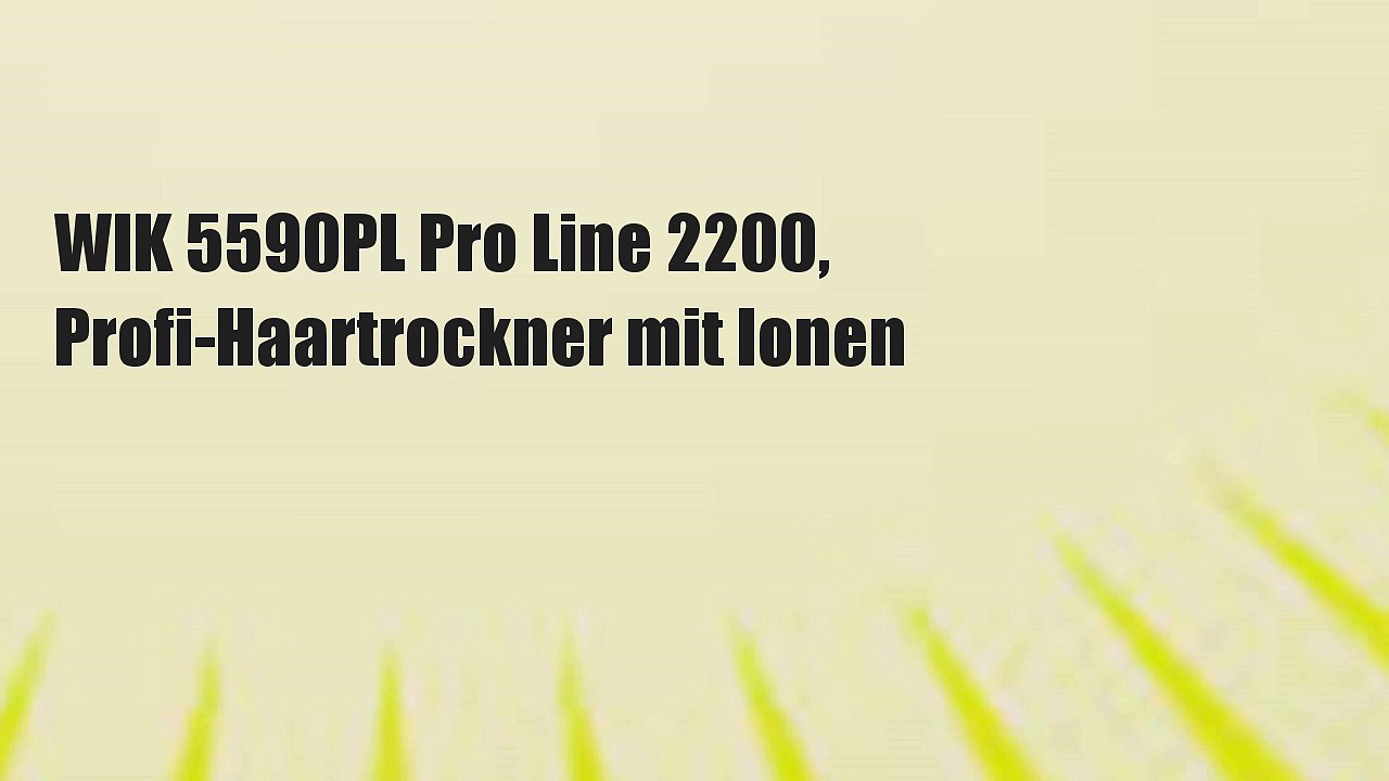 WIK 5590PL Pro Line 2200, Profi-Haartrockner mit Ionen