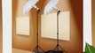 ePhoto 800 Watt Photography Studio Umbrella Cool Fluorescent Continuous Lighting Kit Set- 2