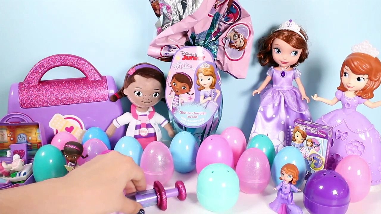 Doc McStuffins Surprise Eggs Princess Sofia The First Easter Eggs ...