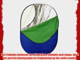 Neewer? 7-in-1 150x200cm/60 x 80 Inch Photography Photo Oval Collapsible Disc Reflector with