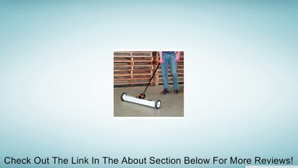 30" Magnetic Sweeper with Wheels Review