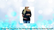 Stylish Black Maternity Tops - Too Jewel for School Review