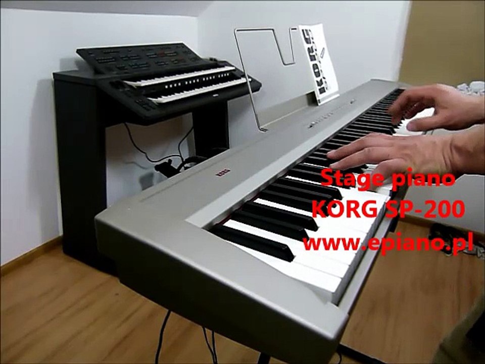 Korg sp200 test