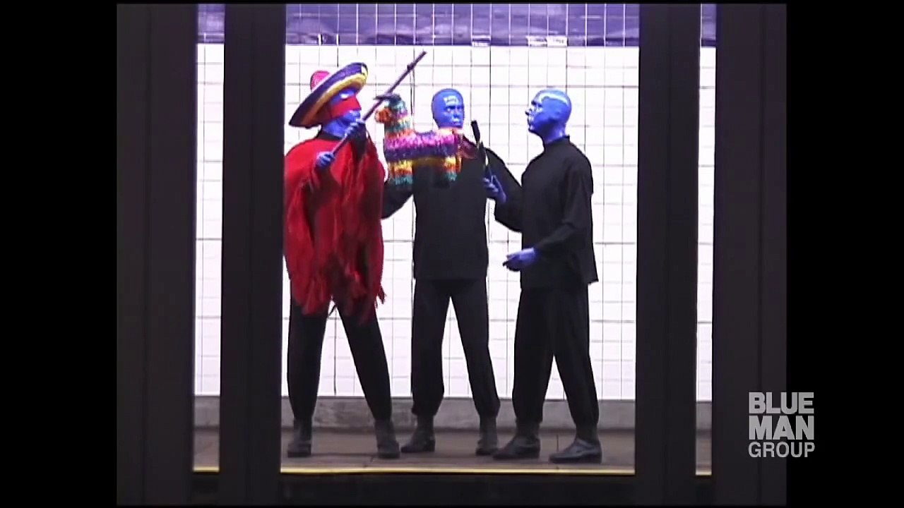 Subway Music Video - Blue Man Group