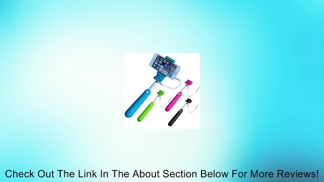 VersionTech Pink 3.5mm Wired Remote Selfie Stick Monopod Telescopic Extendable Handheld Pole Holder For iPhone 6 iPhone 6 Plus iPhone 5S 5C 5 4S 3GS Samsung Galaxy Note 4 3 2 1 Galaxy S5 S4 S3 S2 Sony Xperia Z1 Z2 Z3 and Other 3.5mm 5.5 inch Smart Cellph