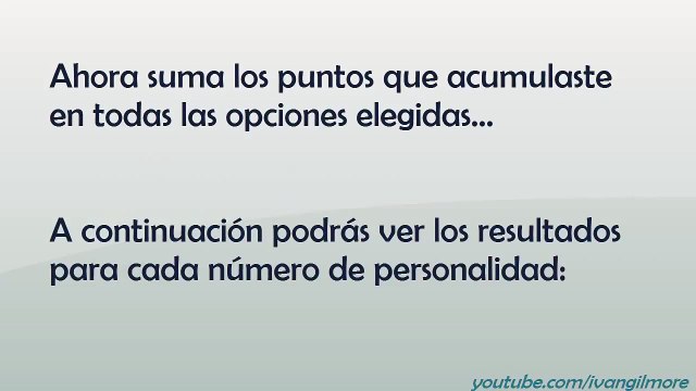 TEST DE PERSONALIDAD - Cómo te ven los demás - lenguaje corporal, psicologia