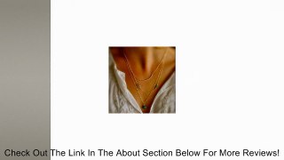 Nicerocker Women Gold Hamsa Multilayer Sequins Pendant Chain Statement Necklace Review