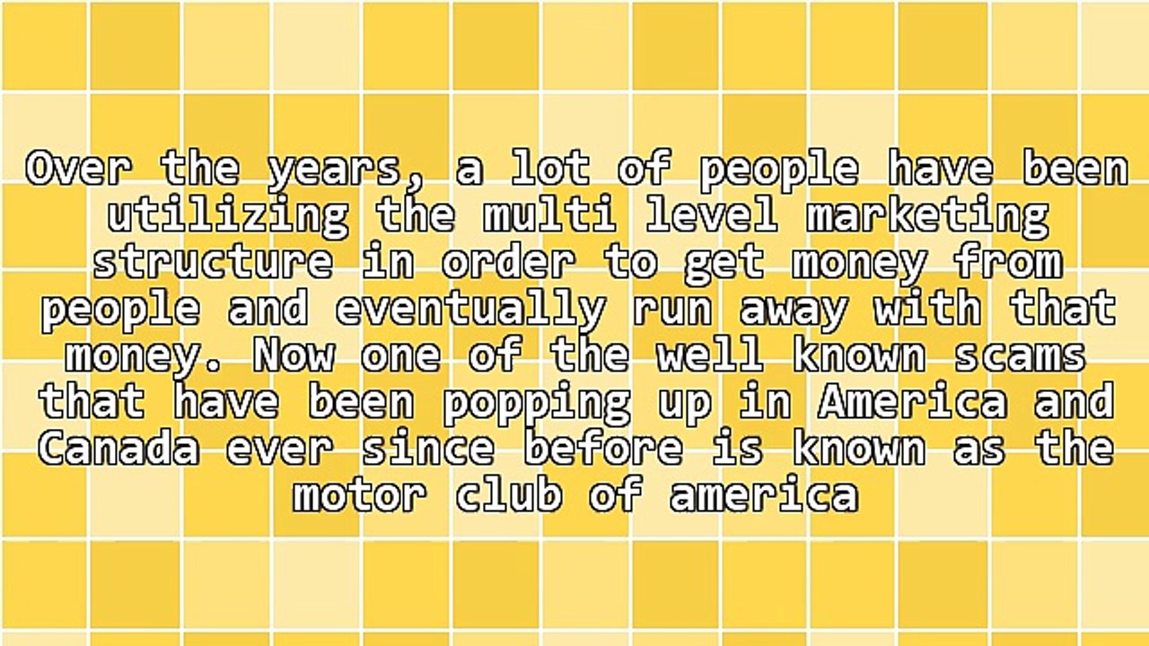 Looking Into The Motor Club Of America Scam