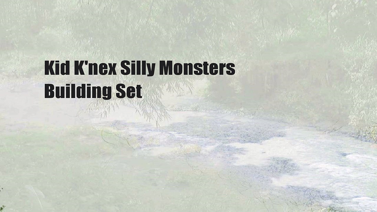 Kid K'nex Silly Monsters Building Set