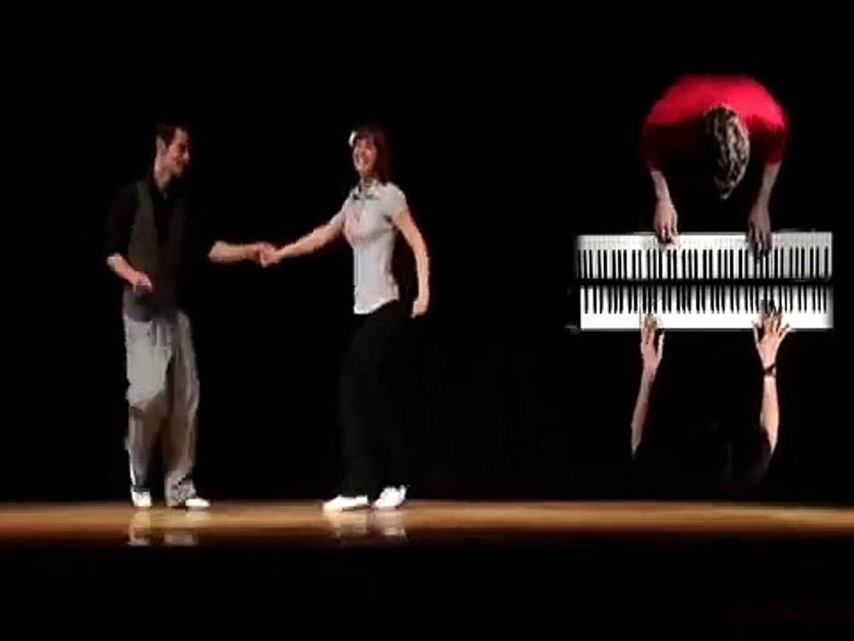 William and Maeva Dance To BOOGIE STOMP!