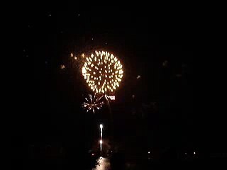 Fourth of July fireworks at UB