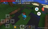Minecraft PE 0.11.0 - being funny and trapping mob