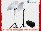 LimoStudio 600W Photography Photo Umbrella Light Lighting Kit Video and Portrait Studio Umbrella