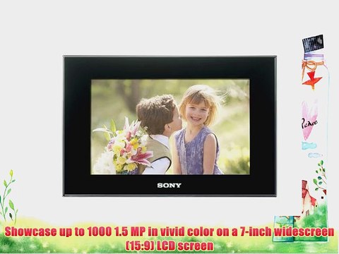 Sony DPFV700 7-Inch LCD Digital Photo Frame (Black)