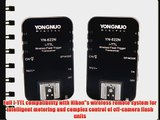 Yongnuo YN-622N-USA i-TTL 2.4-GHz Wireless Flash Trigger Transceiver Pair for Nikon DSLRs US