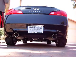 2008 Infiniti G37 Stock Exhaust