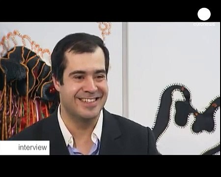 euronews interview - Damien Hirst on art sharks and cash cows
