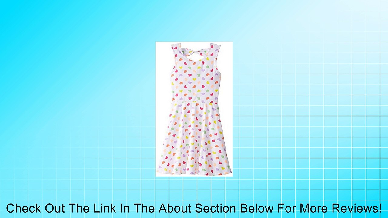 Kidtopia Big Girls' Printed Skater Dress Review